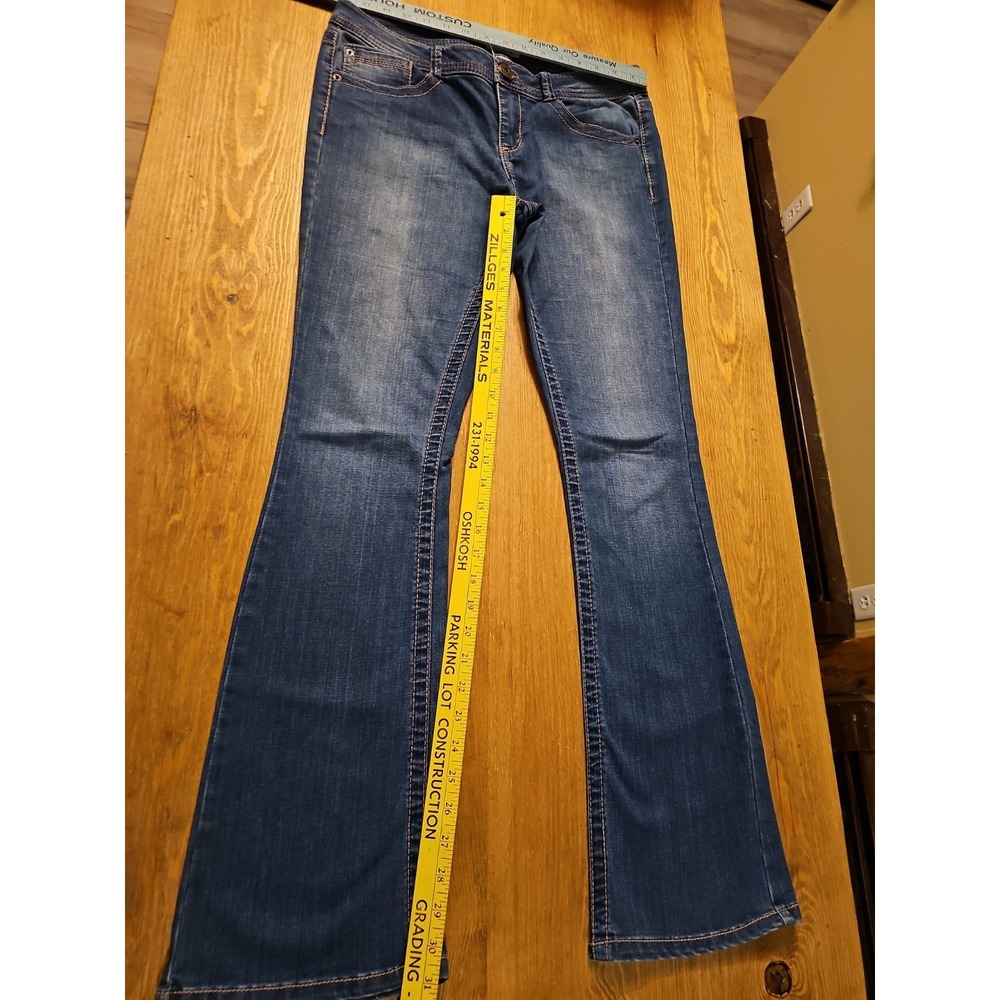 Vintage Y2K 90s Mudd Flare Bootcut Medium Wash Denim Jeans Size 13